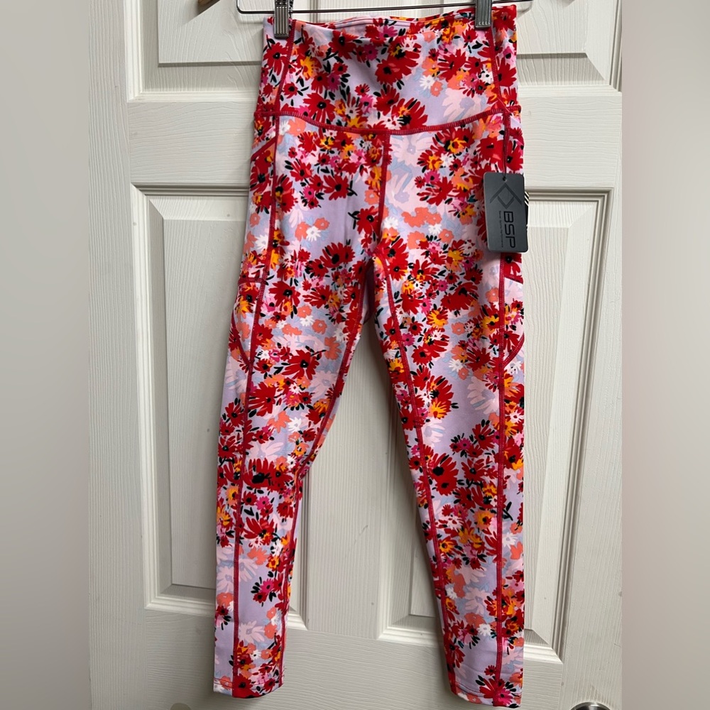 BSP floral workout leggings